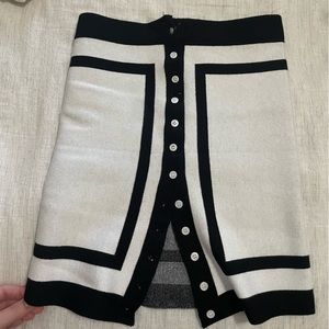 Button Knit tube top from Source Unknown